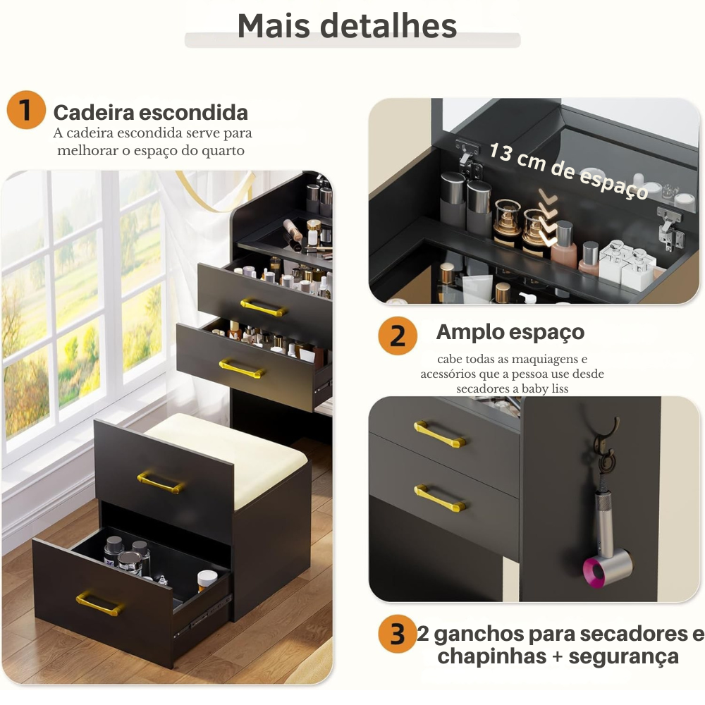 CharmeFlex™ – Beleza e praticidade que se encaixam.