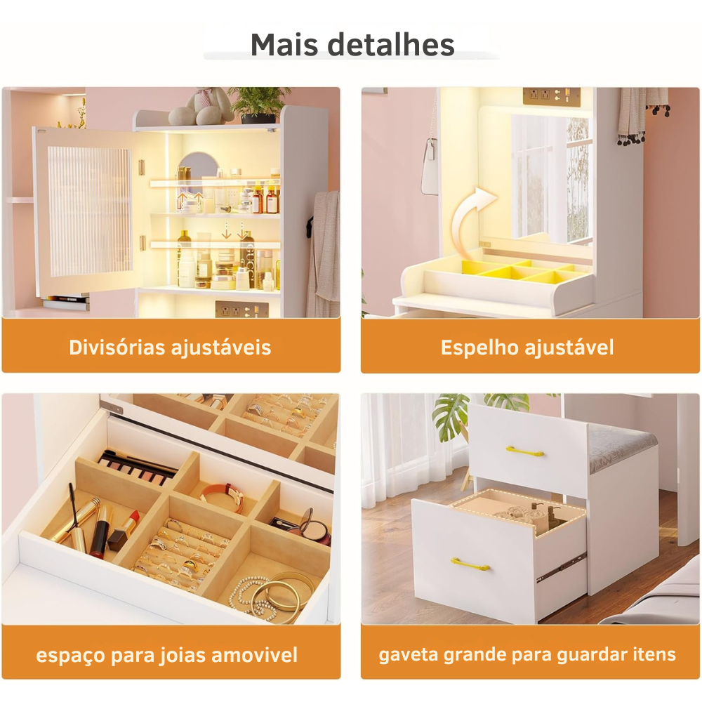 CharmeFlex™ – Beleza e praticidade que se encaixam.