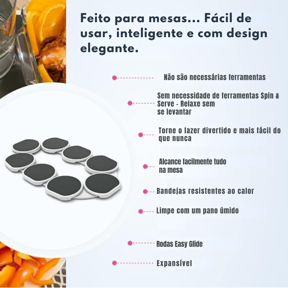 GiraFácil: A inovação prática que sua mesa merece