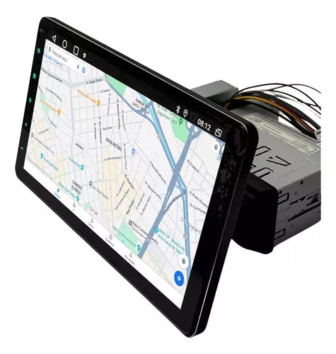 Central Multimídia Universal | Tela Rotativa e Flutuante Carplay Android 12 WIFI TOUCH 1DIN (PARA QUALQUER CARRO) + CÂMERA DE RÉ